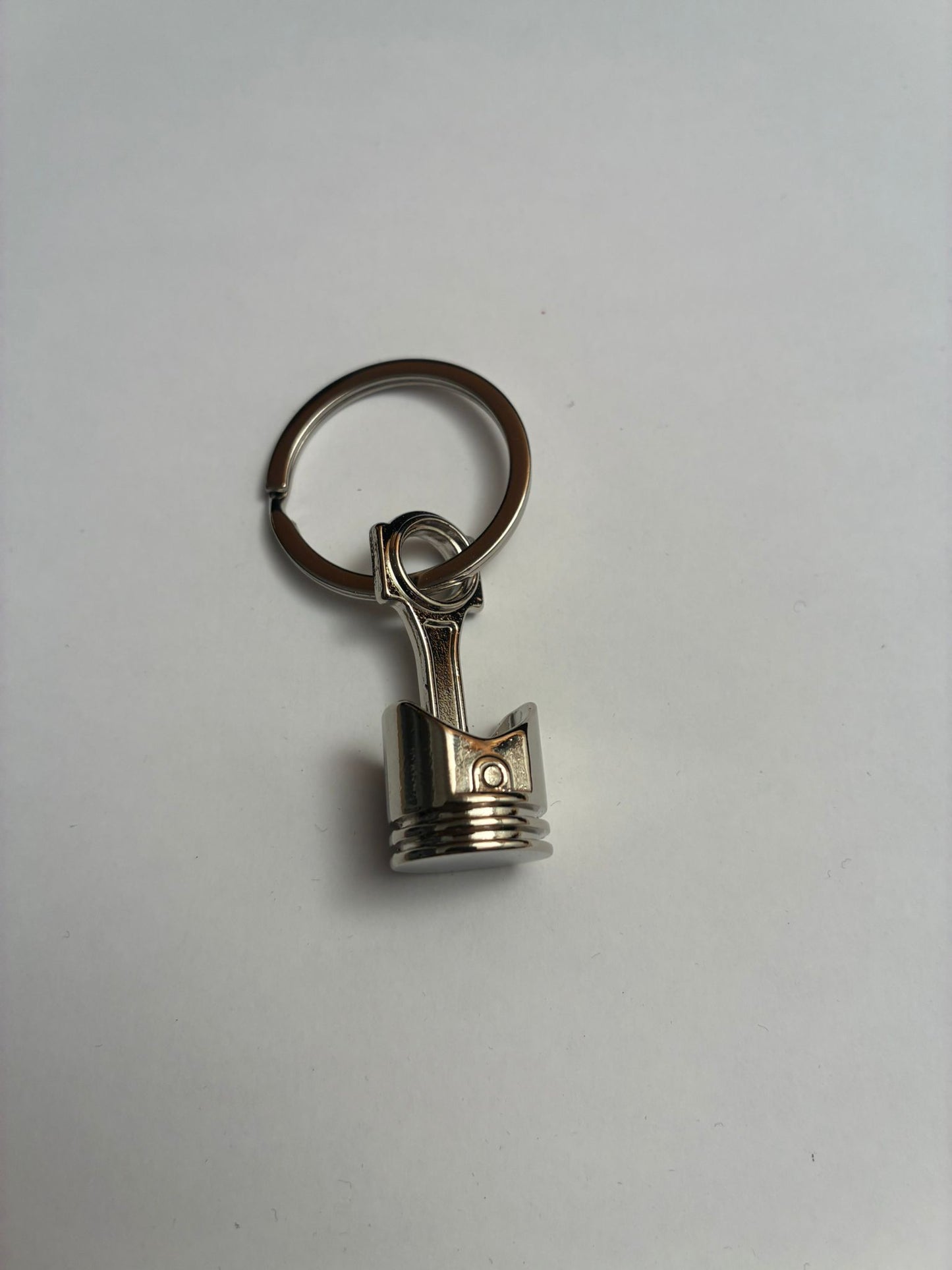 Kolben - Schlüsselanhänger - Silberoptik