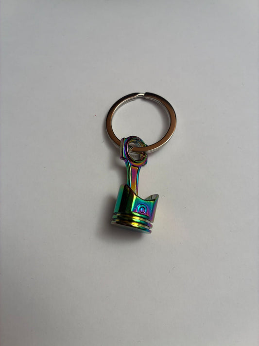 Kolben - Schlüsselanhänger - Oilslickoptik