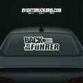 Vinyl Sticker Autoaufkleber Back to the Führer