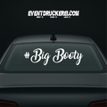 Vinyl Sticker Autoaufkleber Big Booty