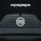 Vinyl Sticker Autoaufkleber Certified Shitbox