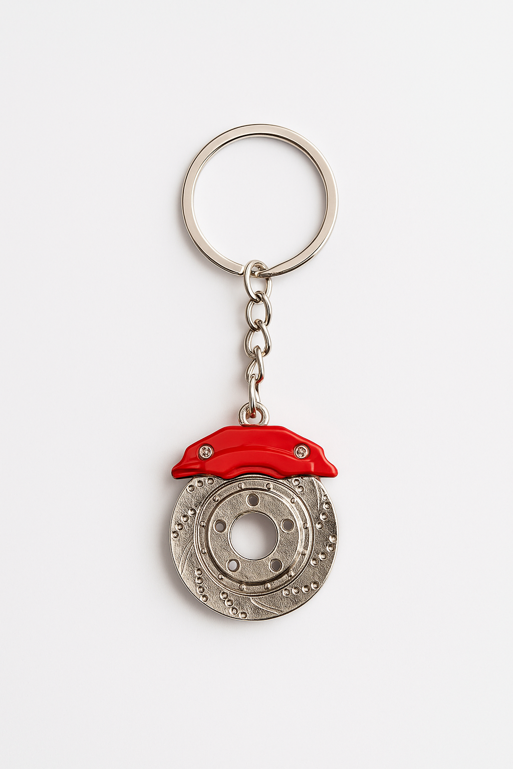 Bremsscheibe - Schlüsselanhänger - Rot