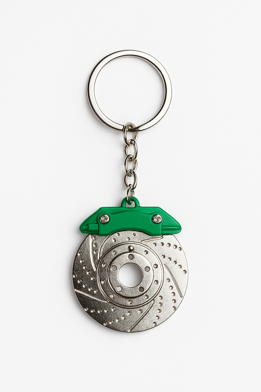 Bremsscheibe - Schlüsselanhänger - Grün