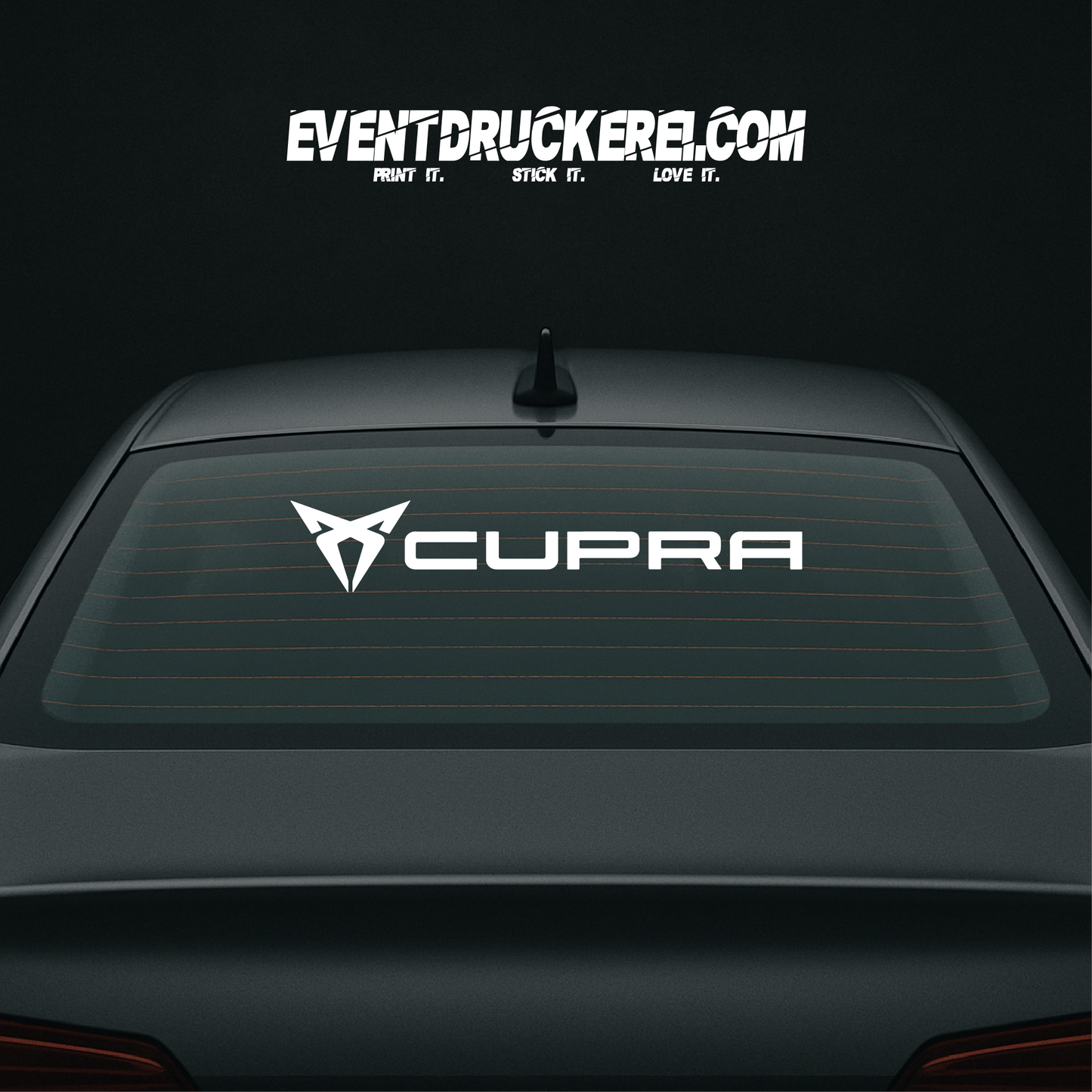 Vinyl Sticker Autoaufkleber Cupra