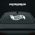 Vinyl Sticker Autoaufkleber Hottie