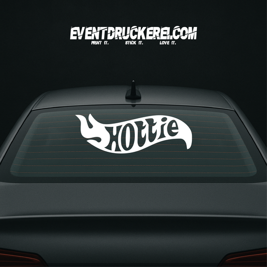 Vinyl Sticker Autoaufkleber Hottie