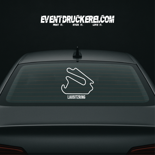 Vinyl Sticker Autoaufkleber Lausitzring