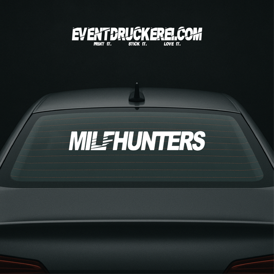 Vinyl Sticker Autoaufkleber Milfhunters