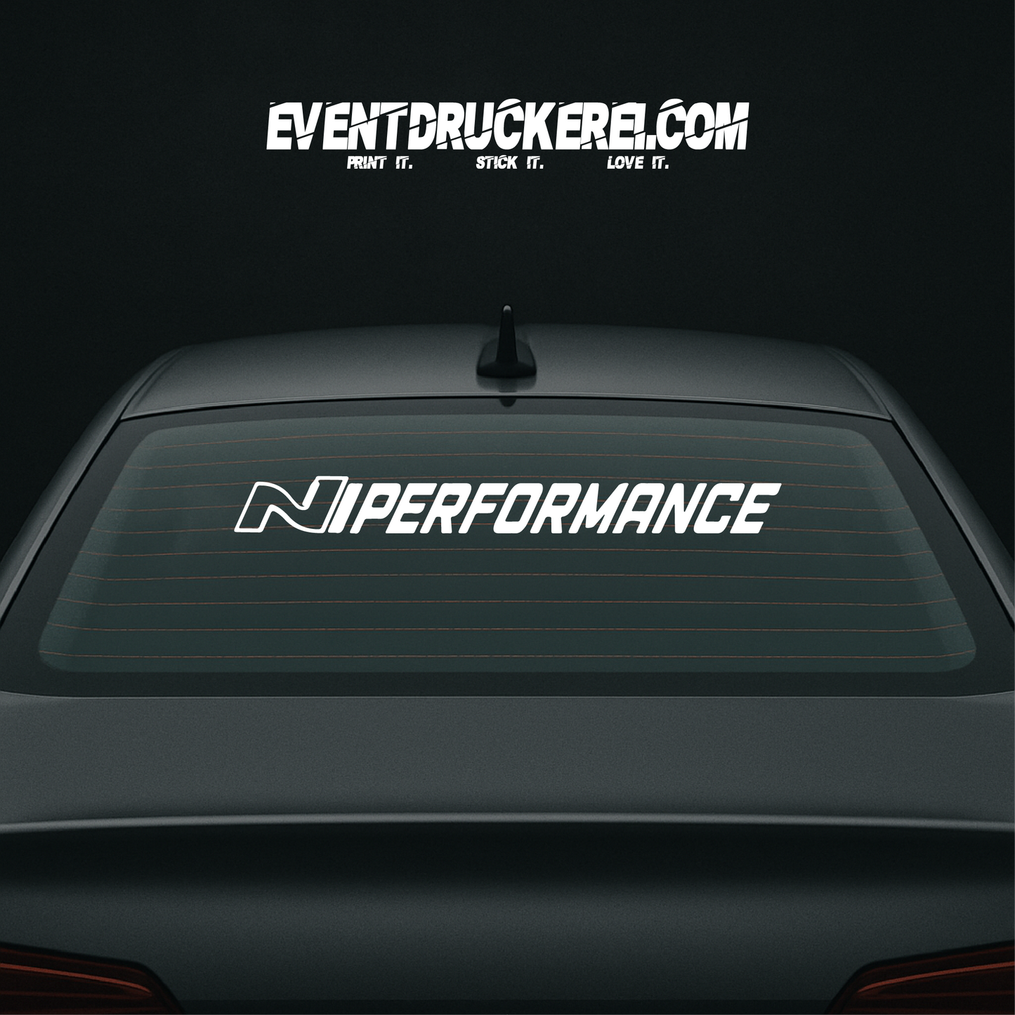 Vinyl Sticker Autoaufkleber N Performance