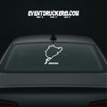 Vinyl Sticker Autoaufkleber Nürburgring