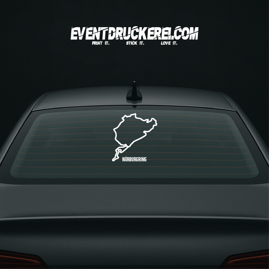 Vinyl Sticker Autoaufkleber Nürburgring