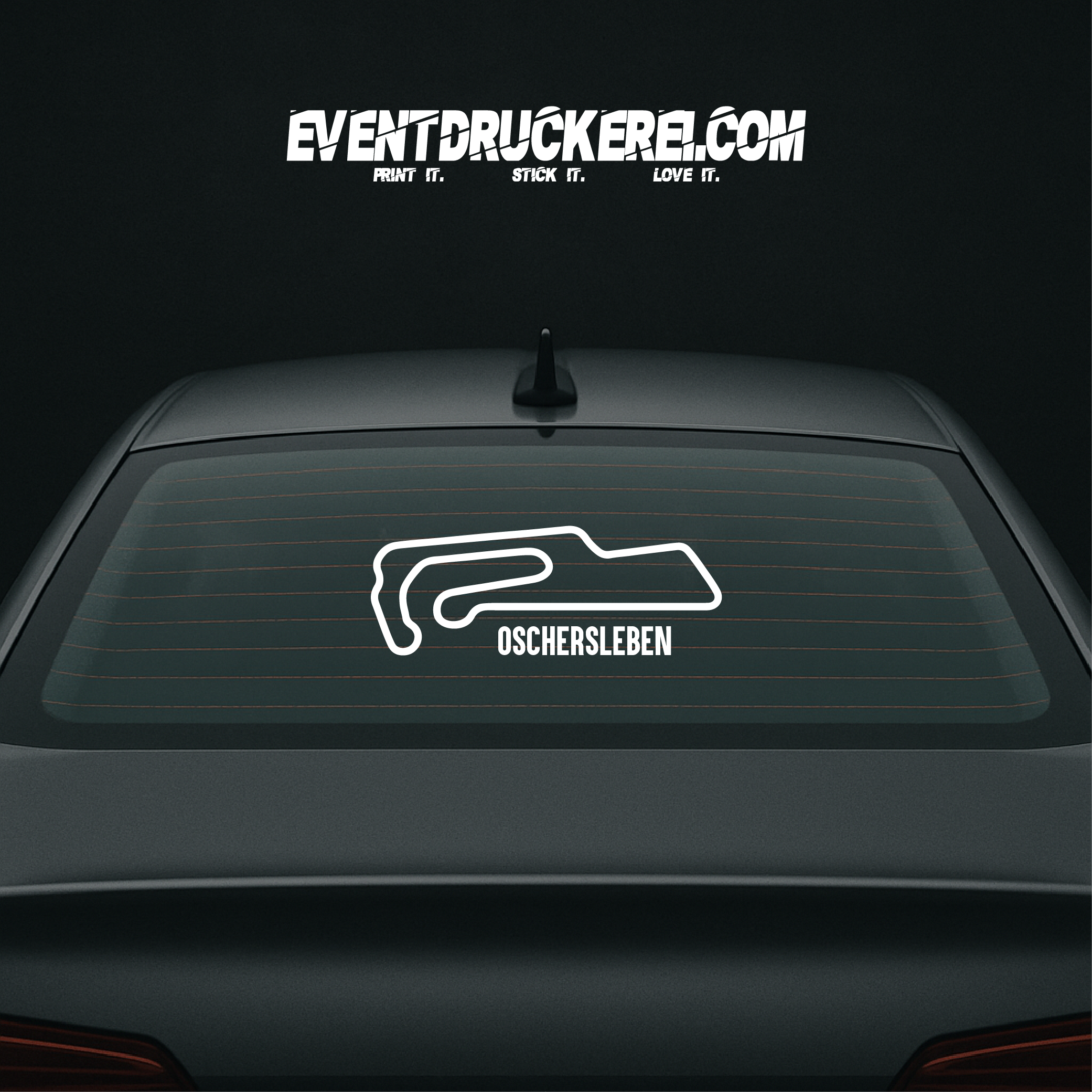 Vinyl Sticker Autoaufkleber Oschersleben