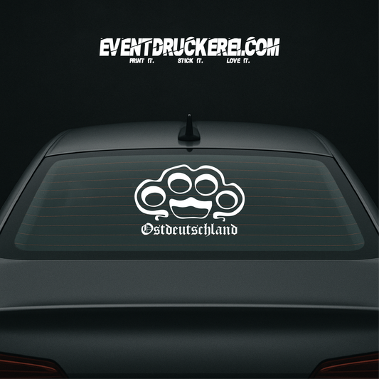 Vinyl Sticker Autoaufkleber Ostdeutschland SLR