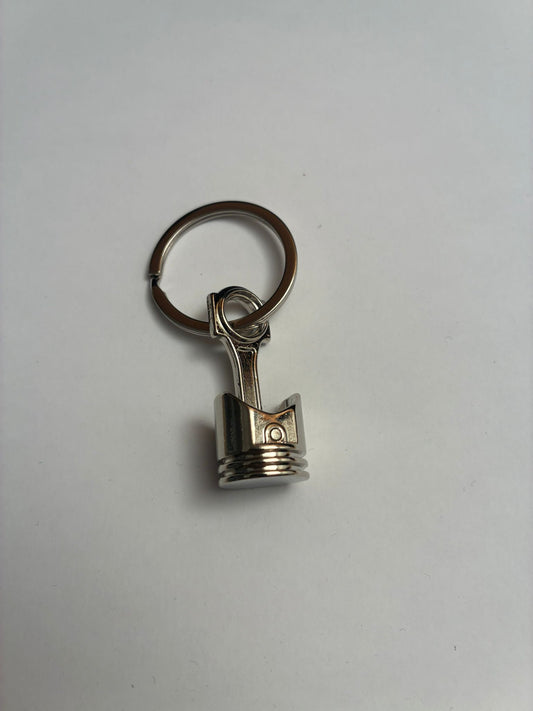 Kolben - Schlüsselanhänger - Silberoptik