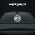 Vinyl Sticker Autoaufkleber certified Shitbox