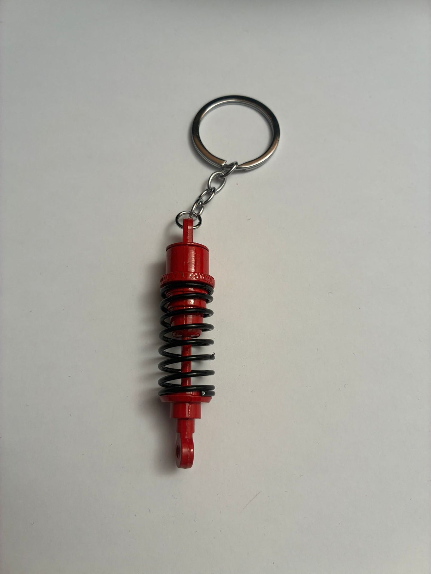 Mini Stoßdämpfer - Schlüsselanhänger - rot