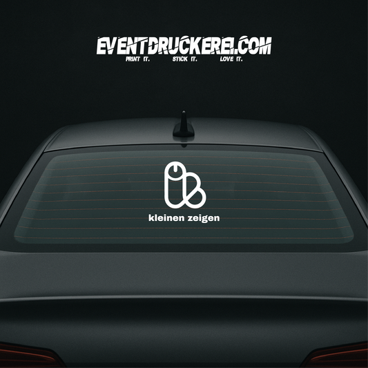 Vinyl Sticker Autoaufkleber Kleinen zeigen